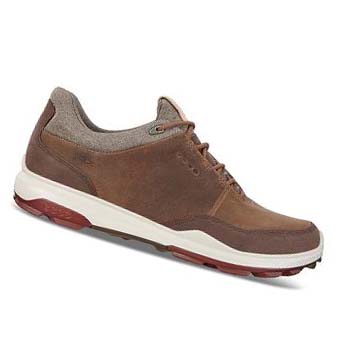Chaussures de Golf Ecco Mens Biom Hybride 3 Gtx Homme Marron | FR 554TCE